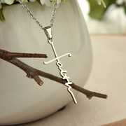 Faith Cross Necklace